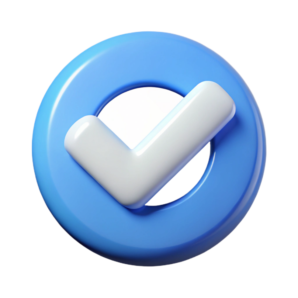 acclaimed vintage A stylized check mark icon. NO BACKGROUND with Transparent Background. high resolution png