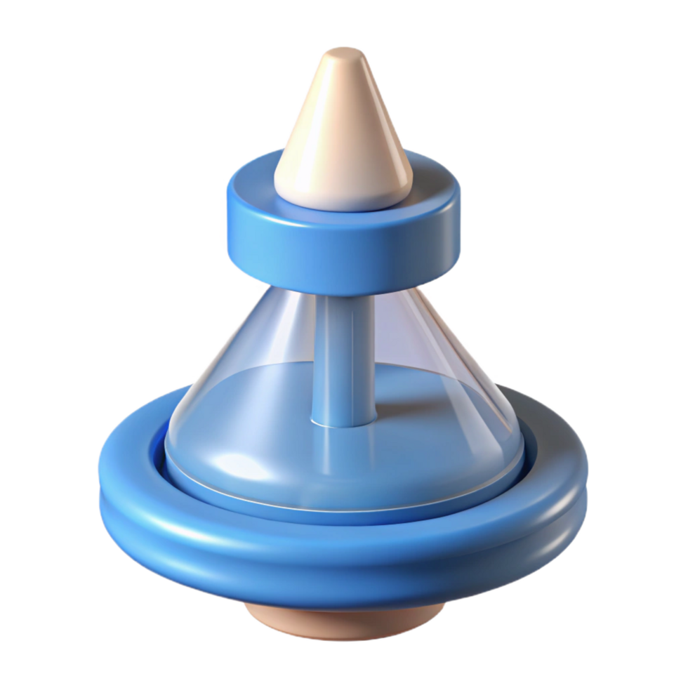 pristine gothic A 3D printer nozzle. NO BACKGROUND with Transparent Background. high quality png