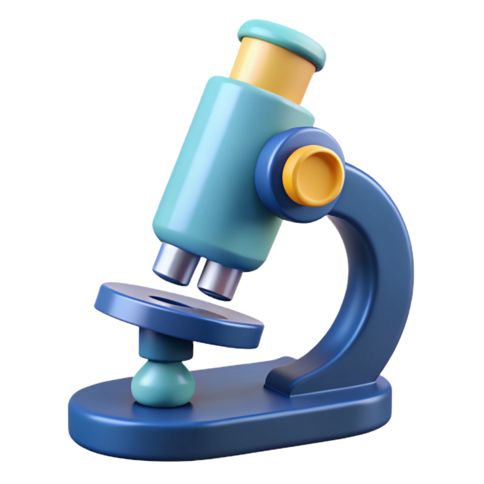 beautiful signature A microscope. NO BACKGROUND with Transparent Background. png