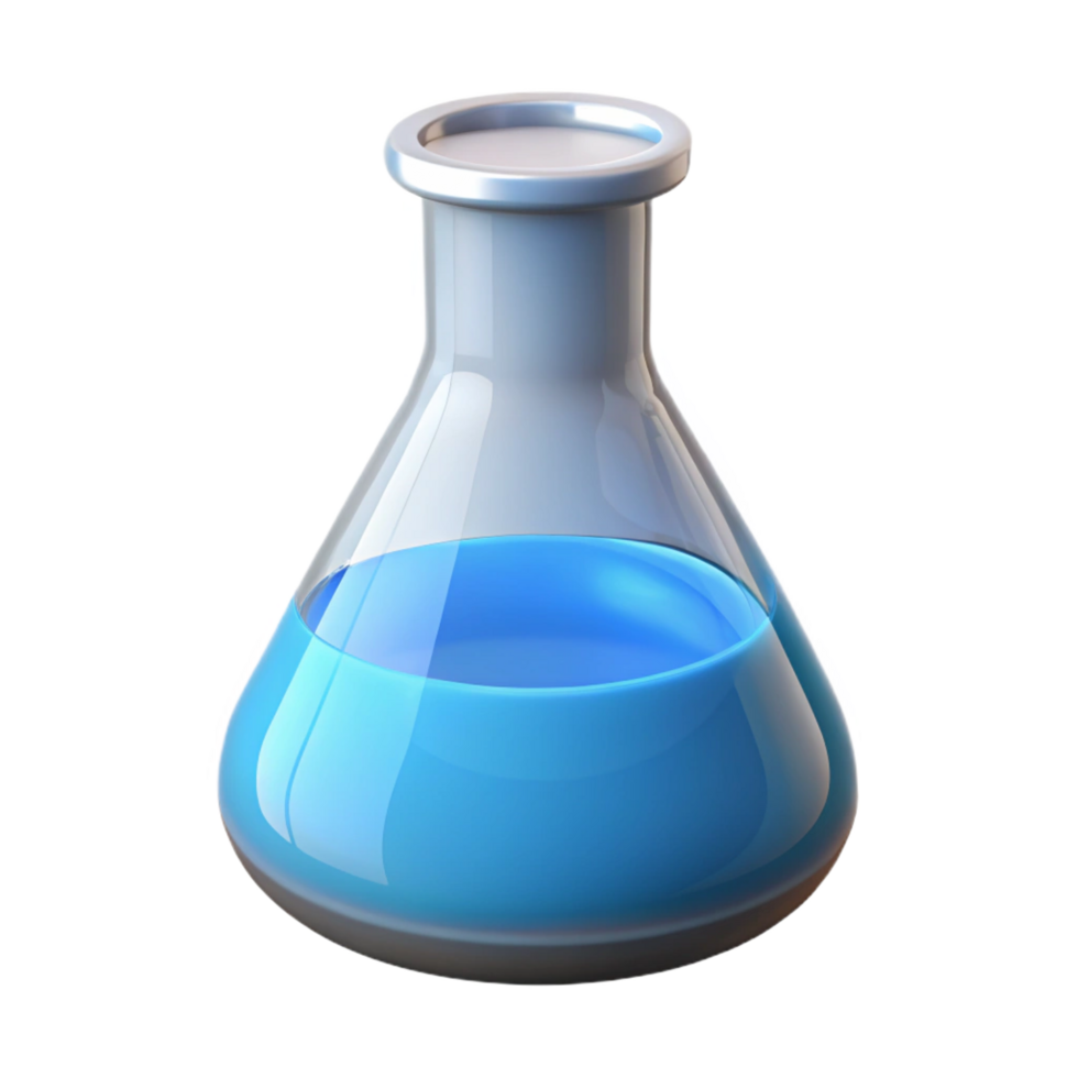 gorgeous unforgettable A laboratory beaker. NO BACKGROUND with Transparent Background. png