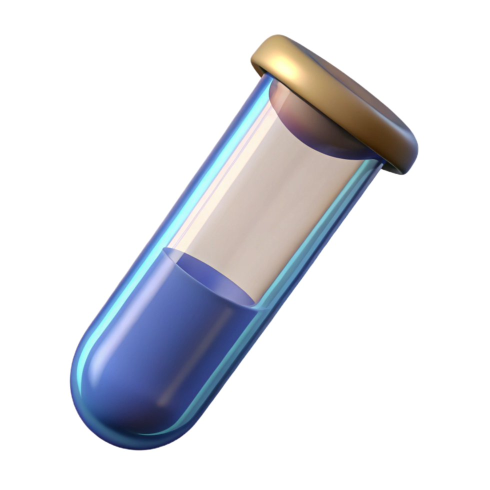 spectacular victorian A test tube. NO BACKGROUND with Transparent Background. impeccable png
