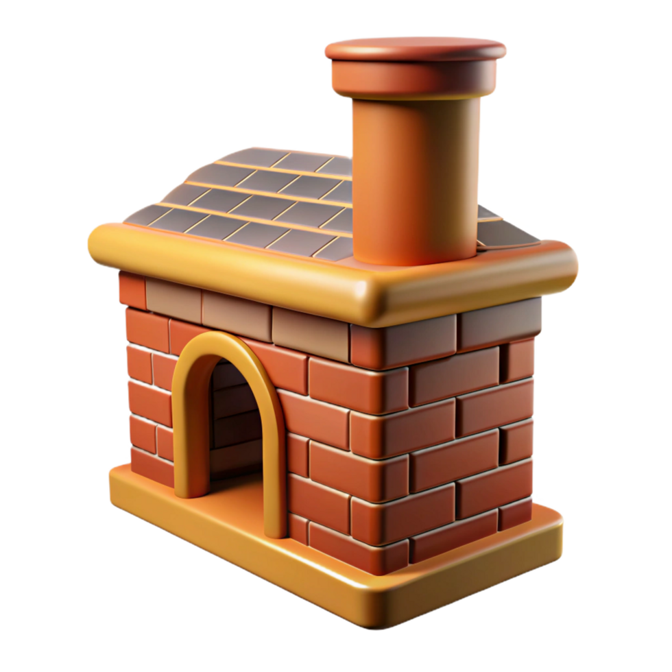 captivating acclaimed Tudor chimney, brick and decorative patterns NO BACKGROUND with Transparent Background. png