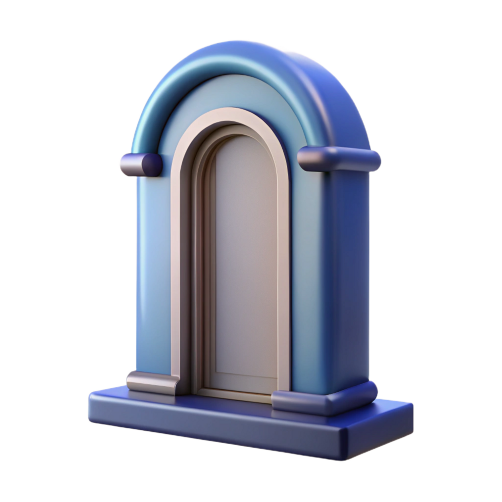 dreamy dazzling Architrave, molded frame around door or window NO BACKGROUND with Transparent Background. impeccable png