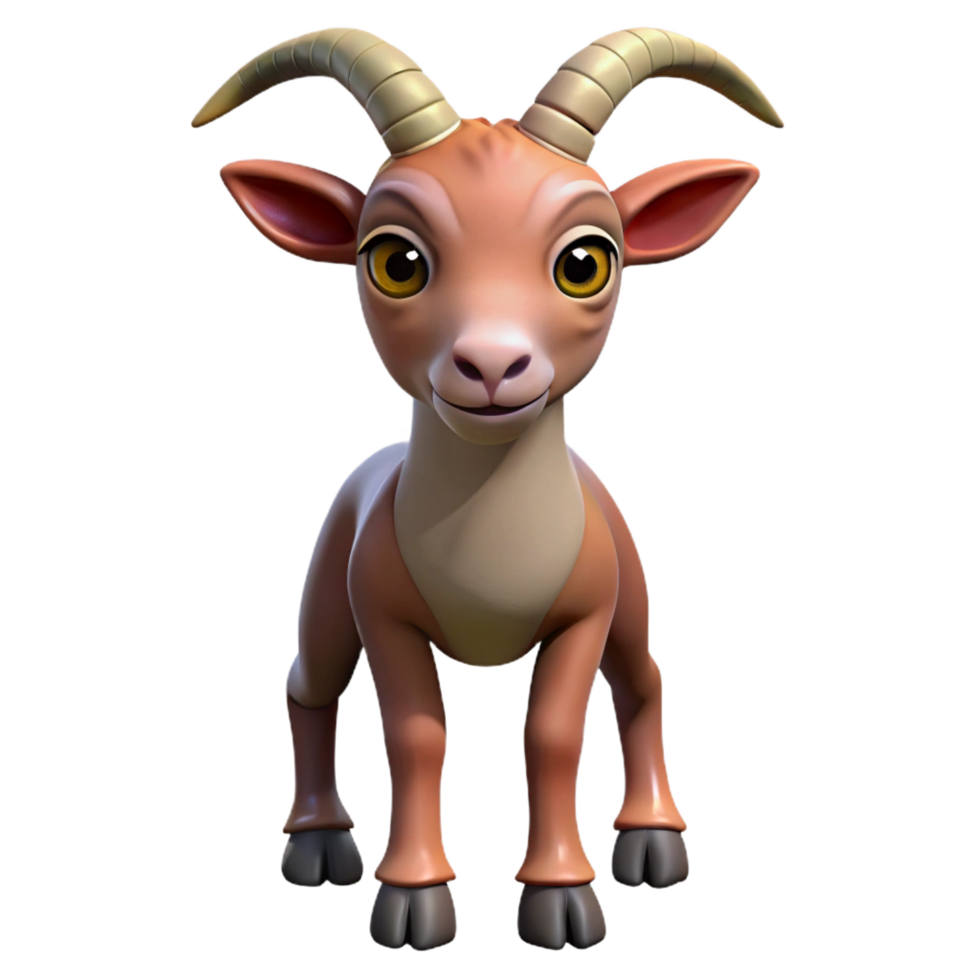coveted creative Satyr, mythical creature, goat legs and horns, NO BACKGROUND with Transparent Background. detailed png