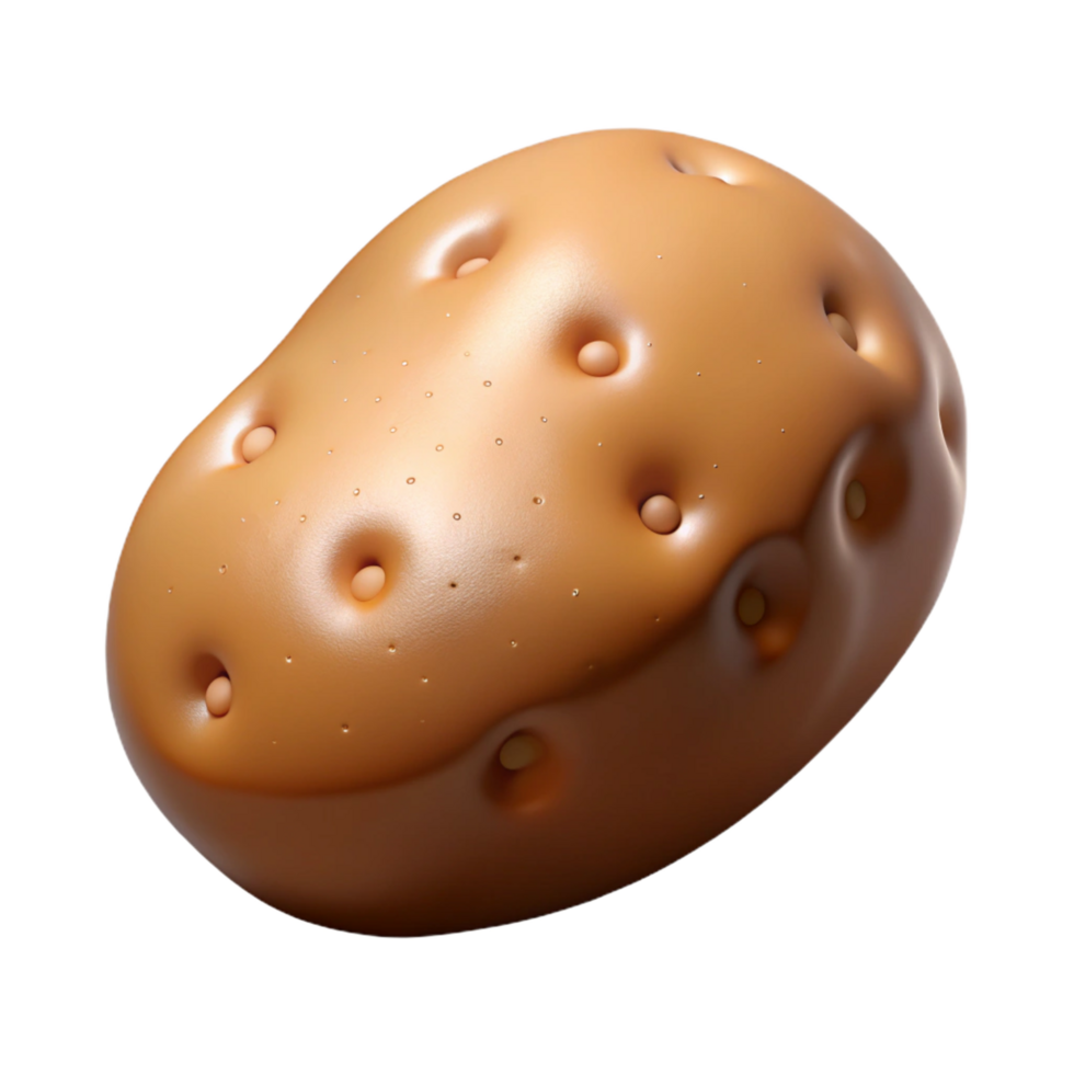breathtaking coveted Potato, brown, whole NO BACKGROUND with Transparent Background. png