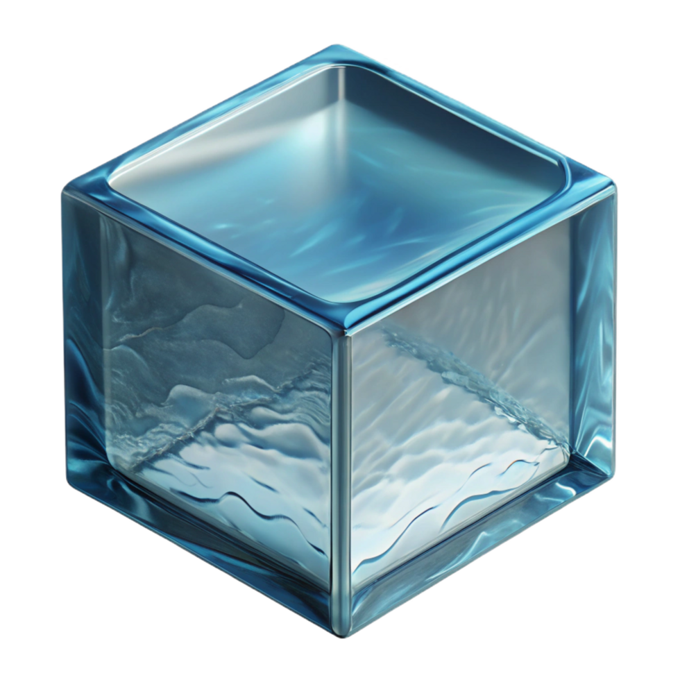 celebrated gothic Glass block, textured, NO BACKGROUND with Transparent Background. luxury png