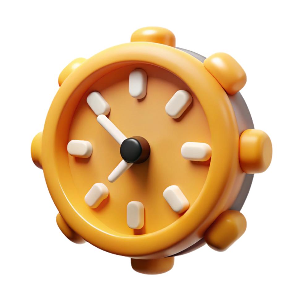 dreamy dazzling A stylized clock face with distorted numbers and hands. NO BACKGROUND with Transparent Background. 8K png