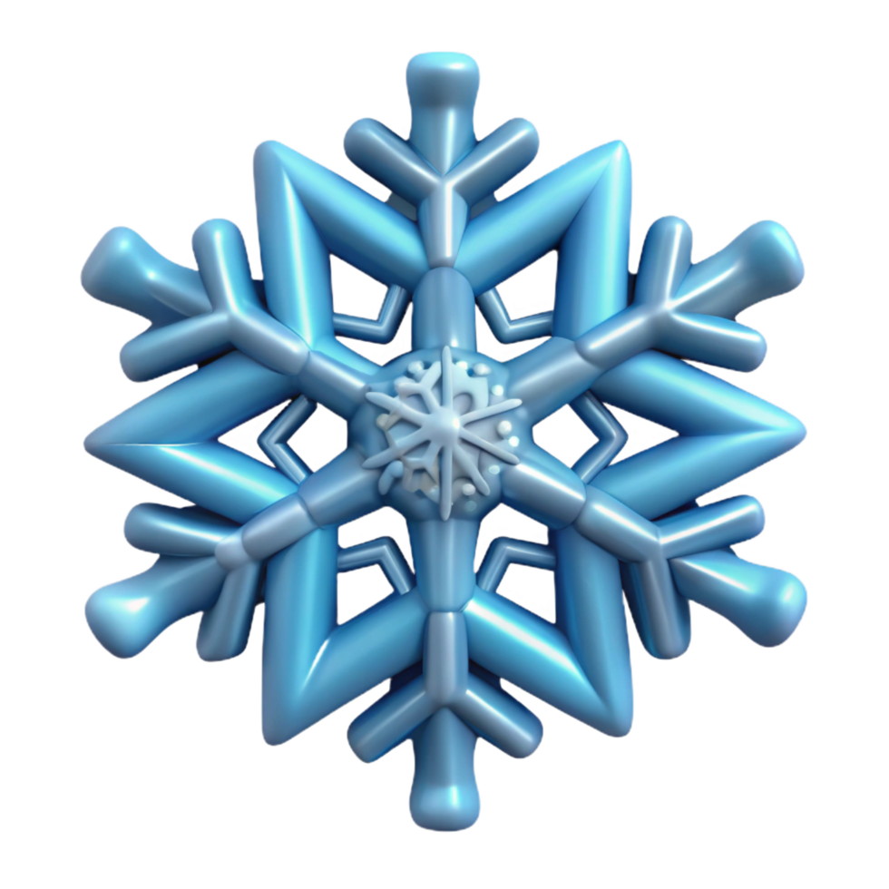 alluring unparalleled A single, detailed snowflake with unique crystalline structure. NO BACKGROUND with Transparent Background. png