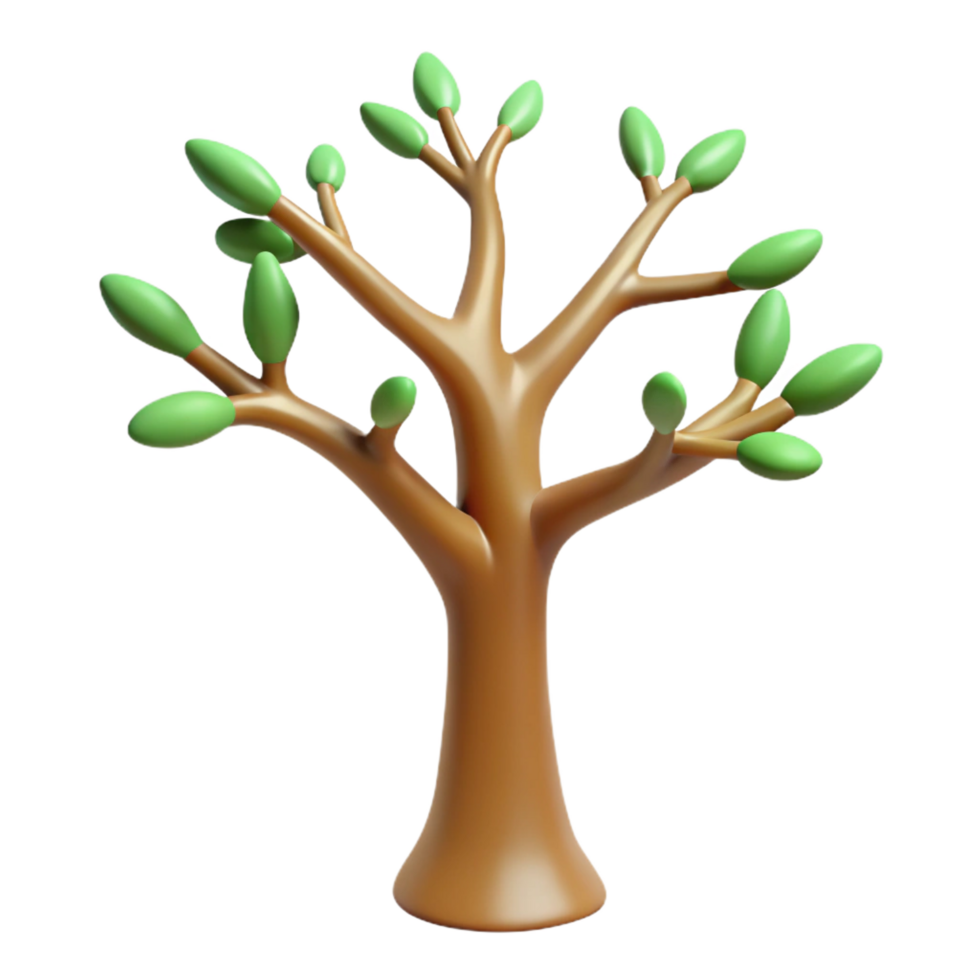 dazzling mysterious urban A single, stylized tree with branches reaching upwards. NO BACKGROUND with Transparent Background. ultra HD png
