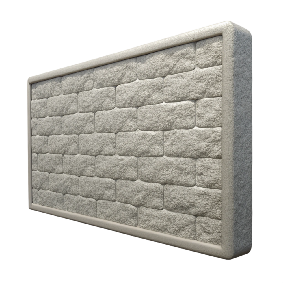 captivating unparalleled Stucco wall, textured finish, exterior cladding. NO BACKGROUND with Transparent Background. png