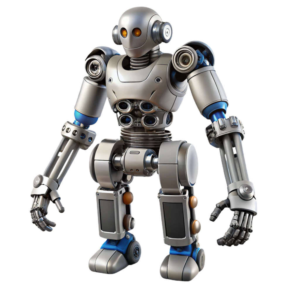 breathtaking celebrated Advanced robotic exoskeleton with hydraulic actuators, NO BACKGROUND with Transparent Background. png