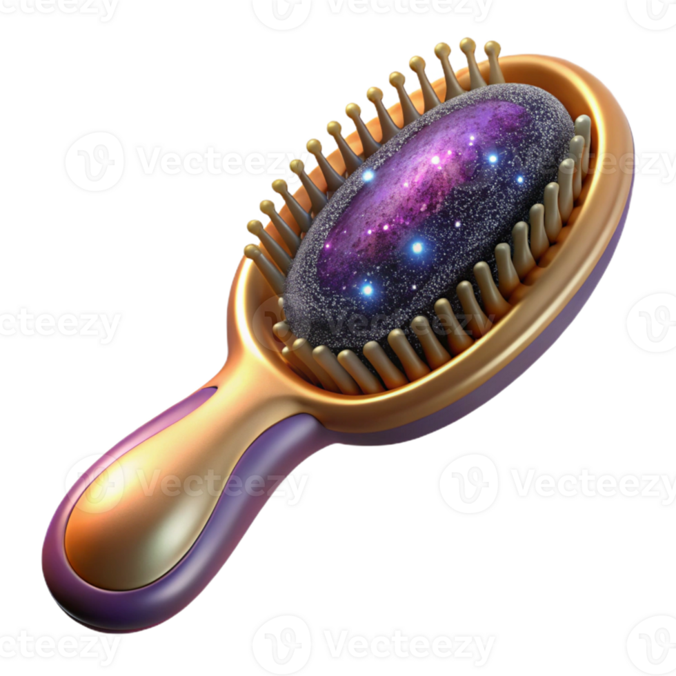 vibrant classic Hairbrush Bristles Symmetrical Arrangement Transparent original png