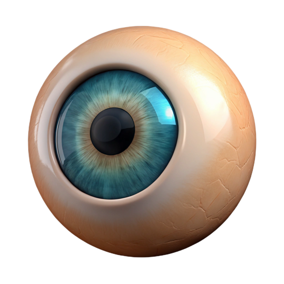 dazzling organic Close-up portrait of a human eye. NO BACKGROUND with Transparent Background. exclusive png