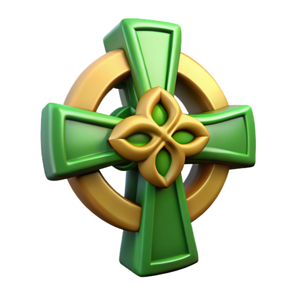 elegant bohemian Celtic Cross. NO BACKGROUND with Transparent Background. impeccable png