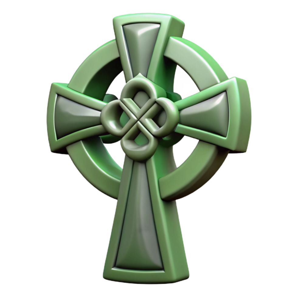calm captivating Celtic Cross. NO BACKGROUND with Transparent Background. flawless png