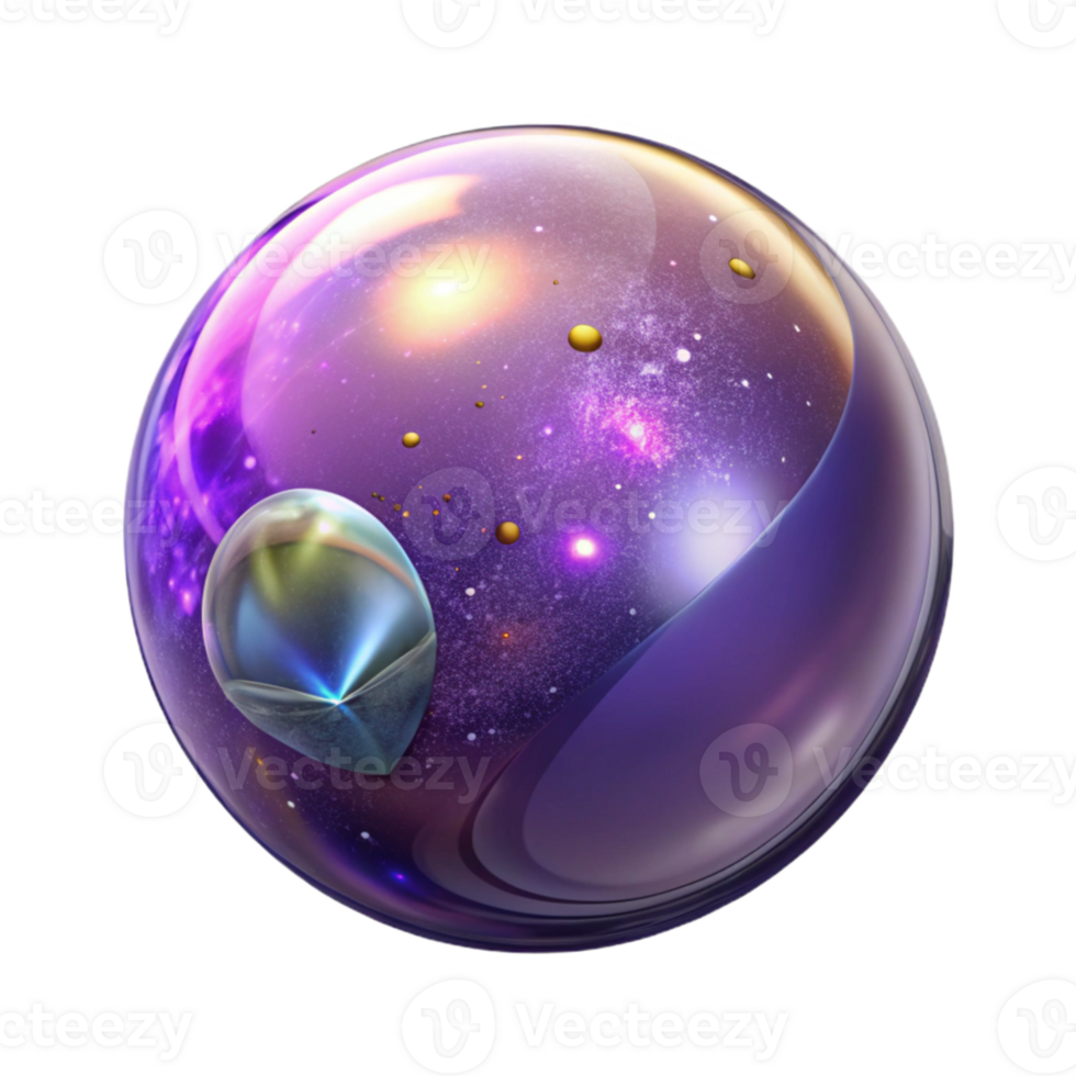 serene modern Lavender Purple Soap Bubble Transparent Background exclusive png