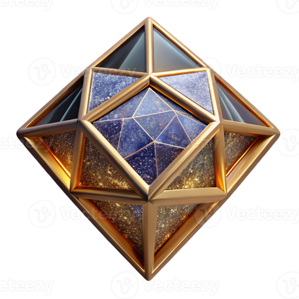 magnificent classic Leaded Glass Panel with Geometric Pattern Isolated exclusive png