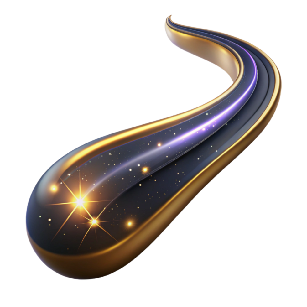 impressive abstract Light Streak Across Dark Background Cutout png