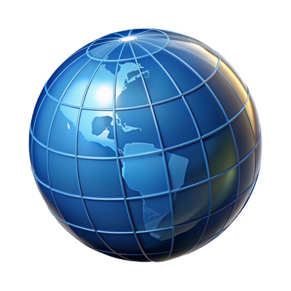dramatic majestic Globe, NO BACKGROUND with Transparent Background. masterfully captured png