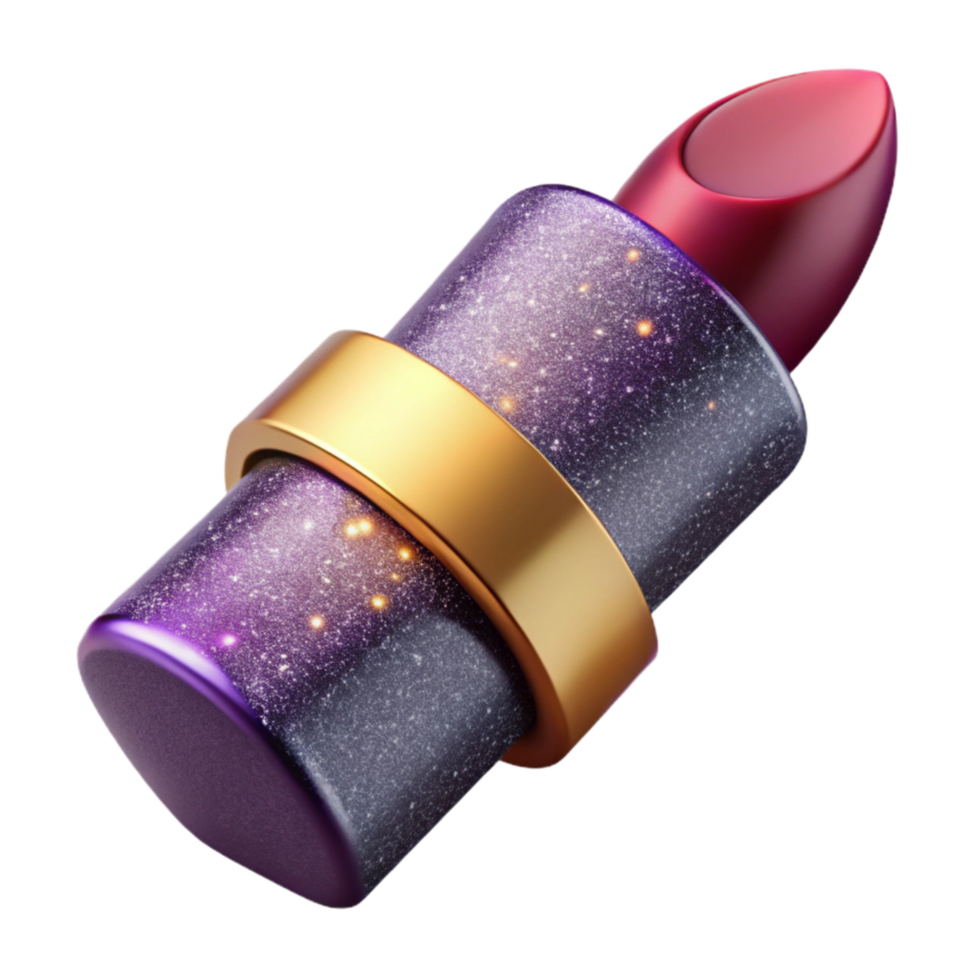 vibrant rustic Lipstick Tube Symmetrical Shape Isolated high resolution png
