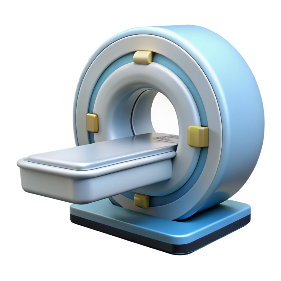 beautiful baroque CT scanner NO BACKGROUND with Transparent Background. genuine png