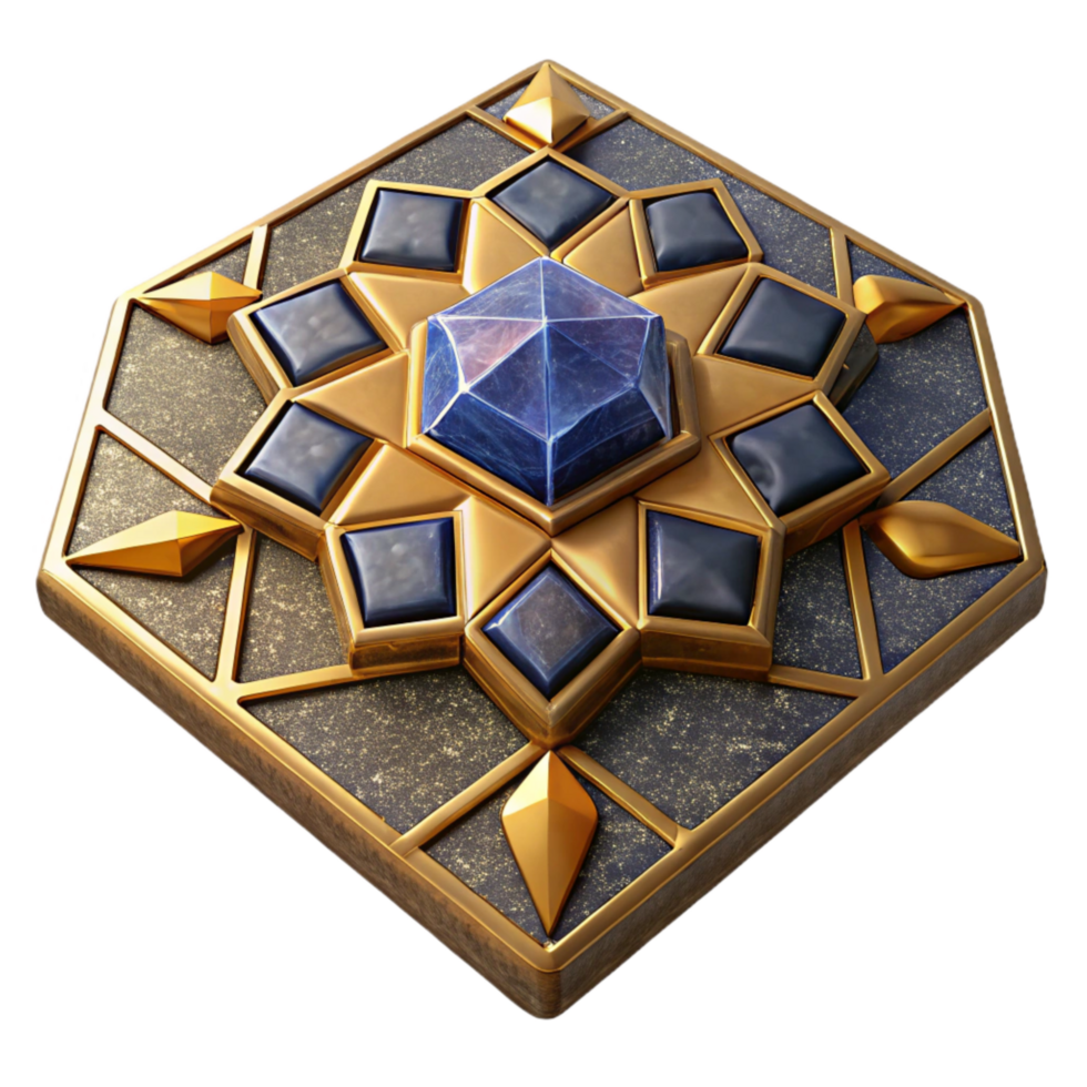 wonderful modern Medieval Mosaic Floor Tile Geometric Design Cutout high quality png