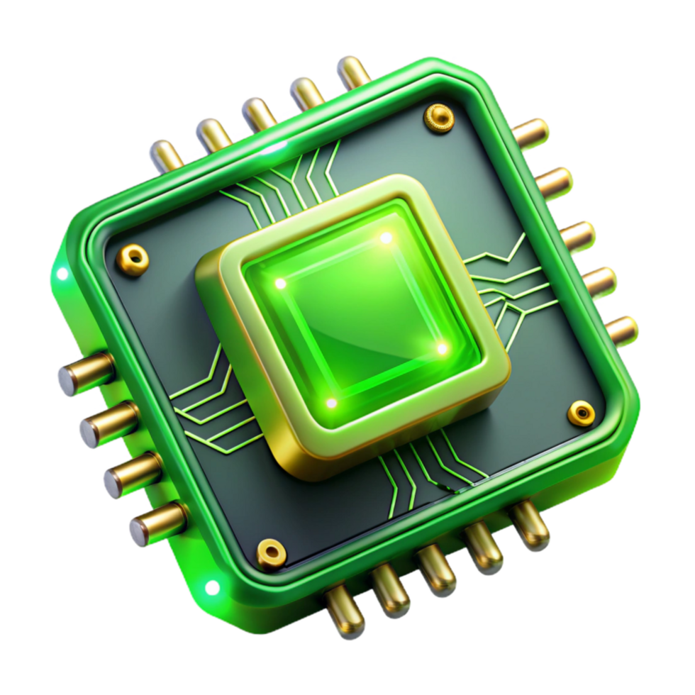 extraordinary traditional Neon Green Circuit Board Isolated Element high resolution png
