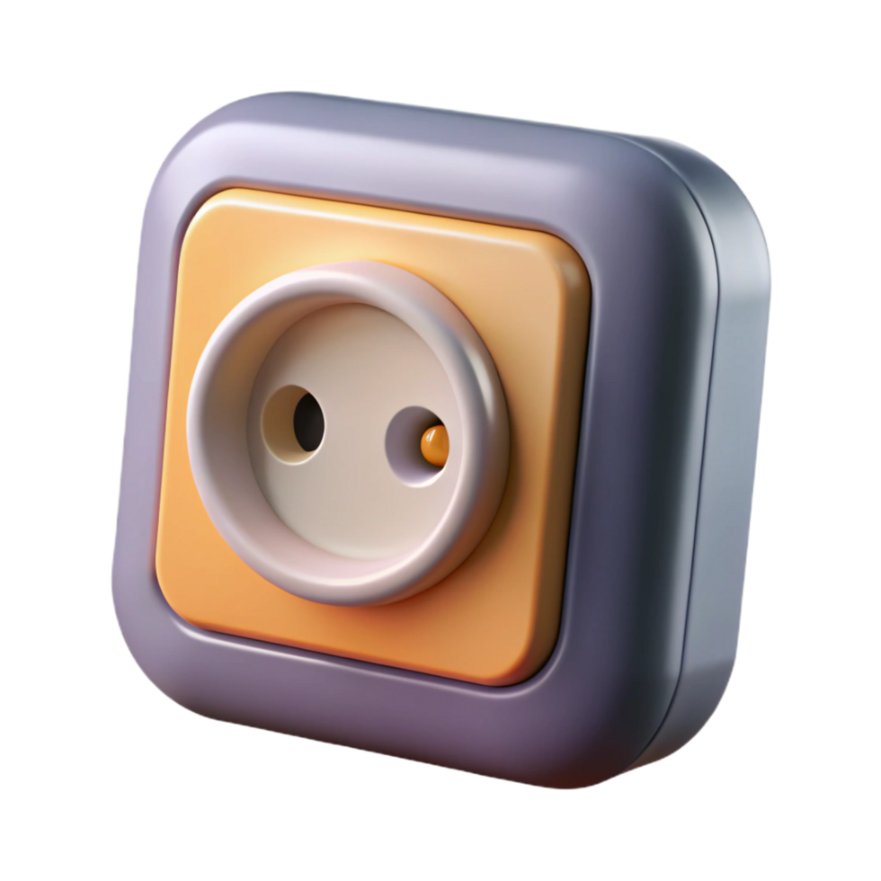 coveted tropical Electrical outlet NO BACKGROUND with Transparent Background. museum quality png