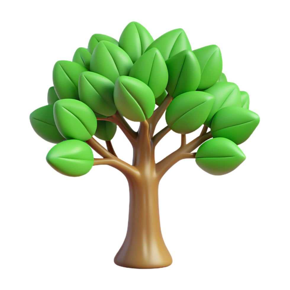 captivating reflective bohemian Tree with leaves leaves cropped out NO BACKGROUND with Transparent Background. masterfully captured png
