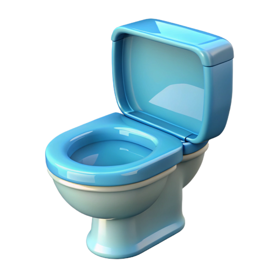 captivating iconic Toilet, NO BACKGROUND with Transparent Background. png