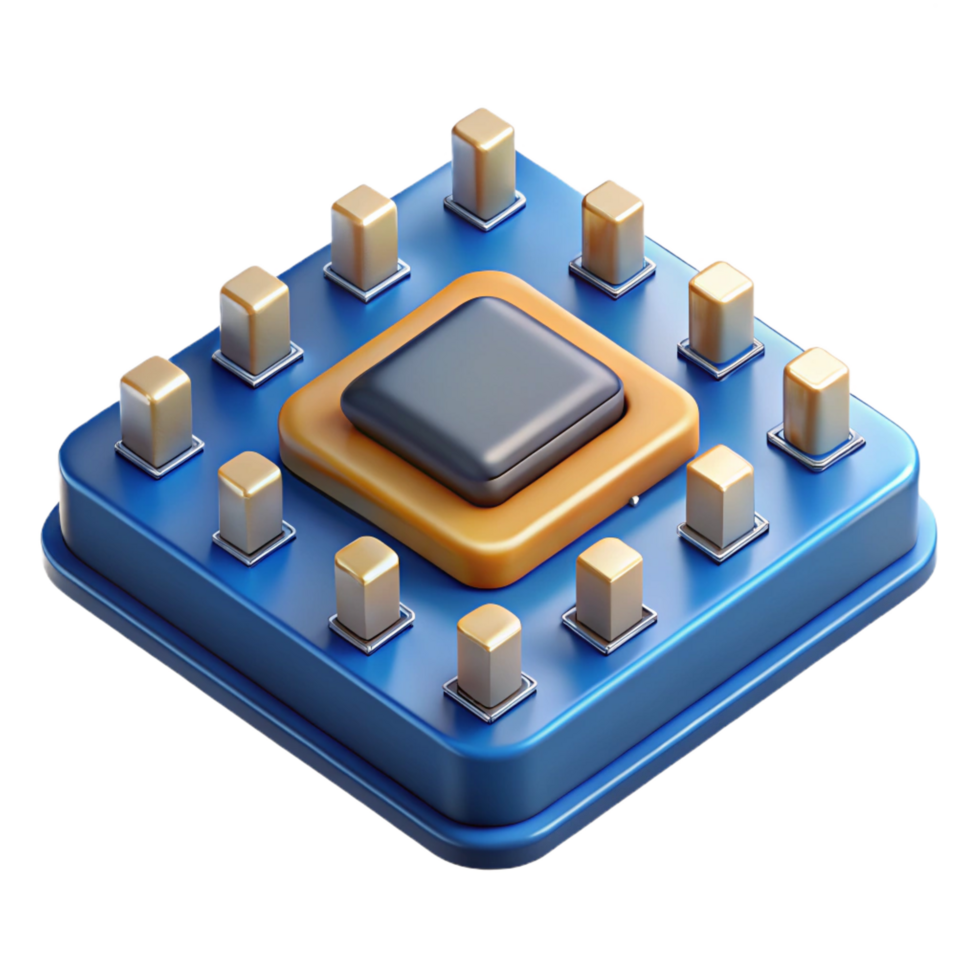 alluring industrial Microchip circuit board electronic components NO BACKGROUND with Transparent Background. gallery standard png
