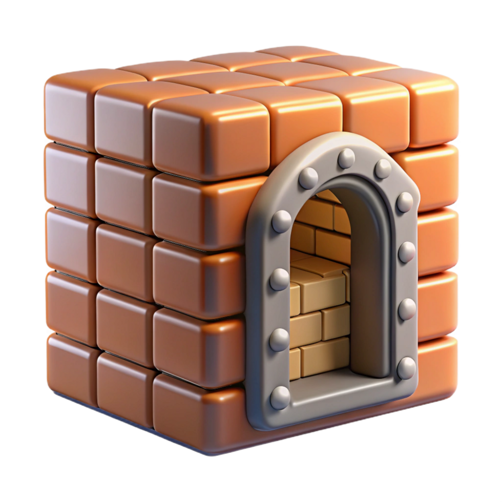 acclaimed urban Vault, brick, NO BACKGROUND with Transparent Background. impeccable png