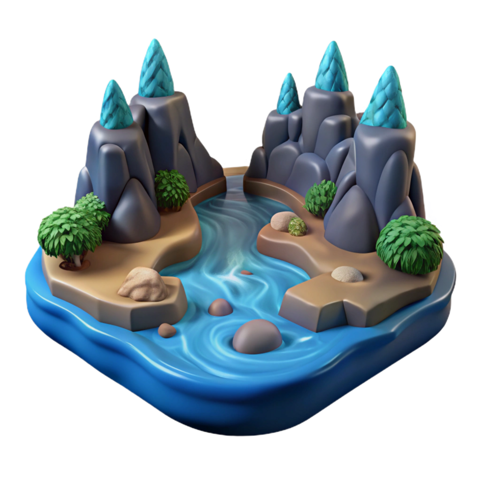 captivating distinctive Styx, river of the underworld NO BACKGROUND with Transparent Background. png