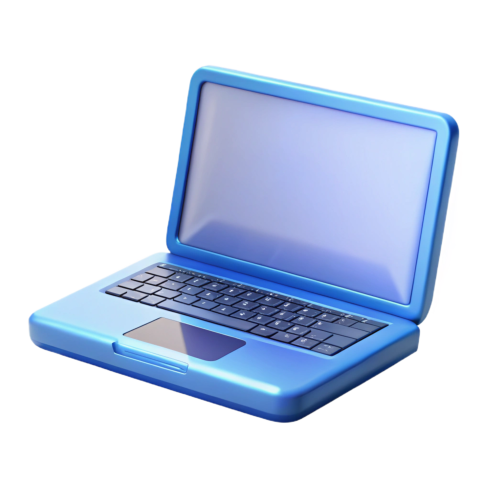 breathtaking exceptional Laptop computer, open, screen, NO BACKGROUND with Transparent Background. png