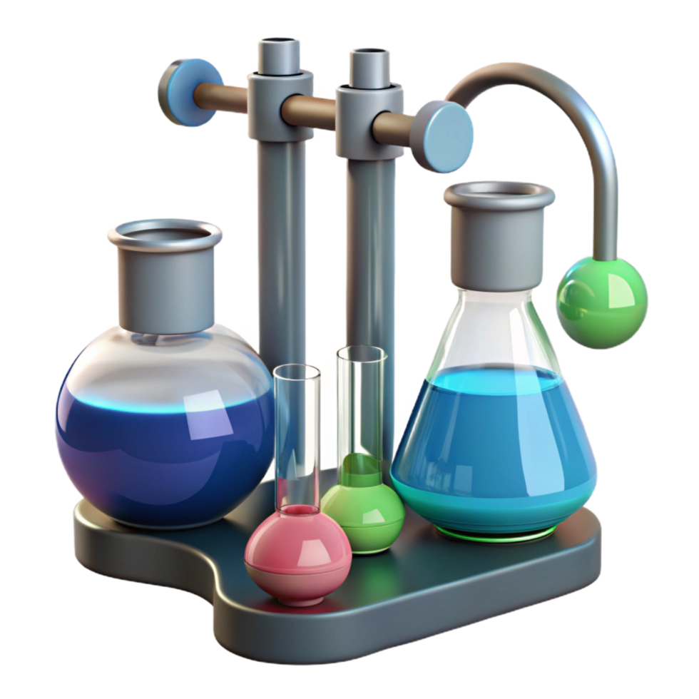 acclaimed organic Biotechnology research equipment NO BACKGROUND with Transparent Background. 4K png