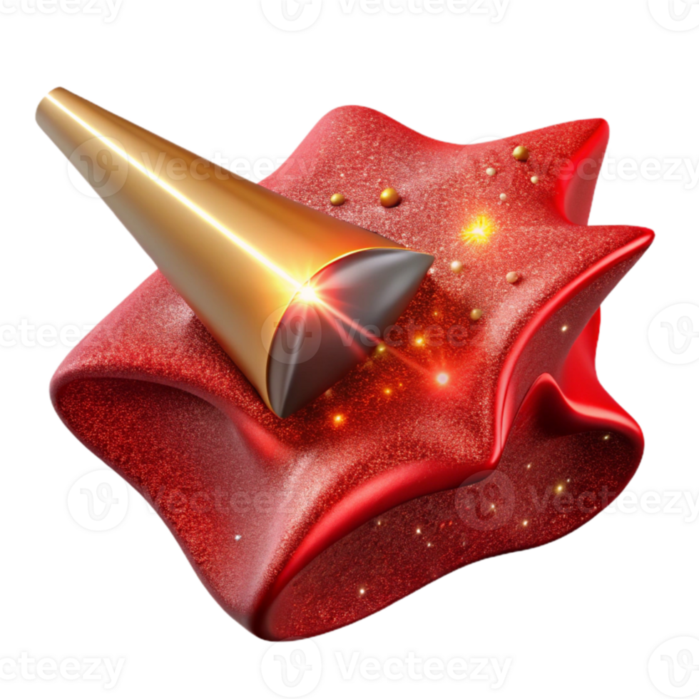 extraordinary creative Red Laser Beam Cutting Through Material Isolated detailed png
