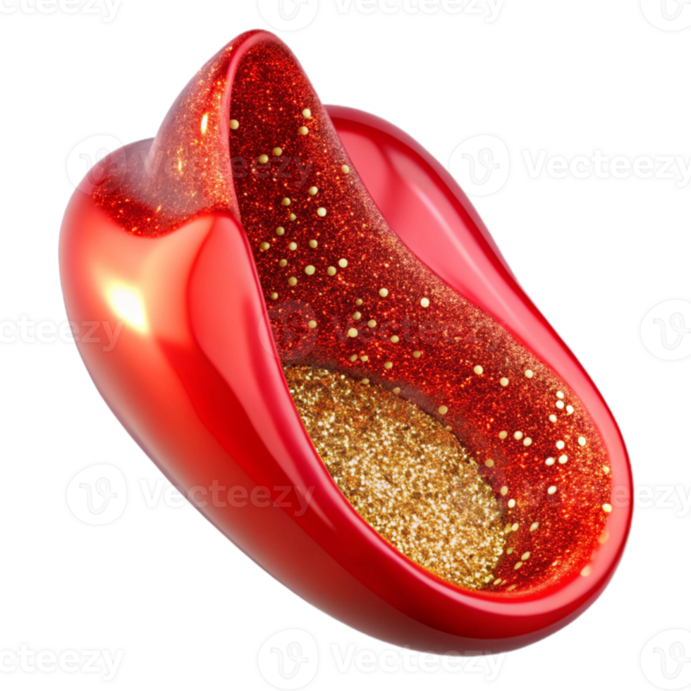 dramatic vintage Red Pepper Flakes Transparent Background detailed png