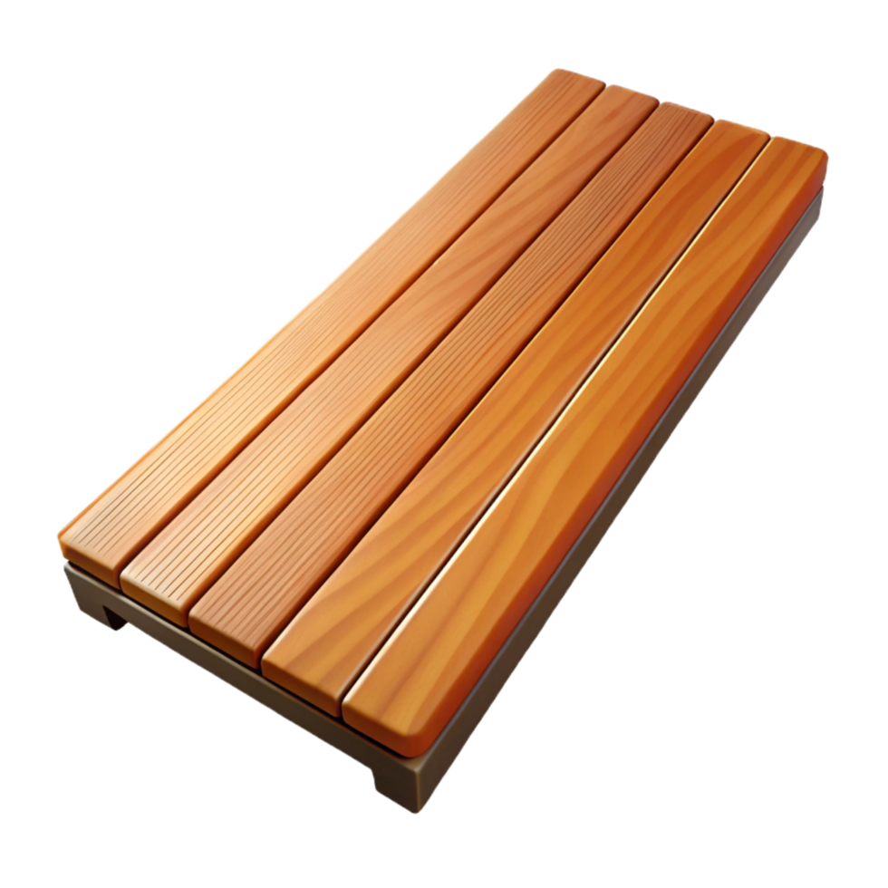 beautiful intense bohemian Wooden floor plank NO BACKGROUND with Transparent Background. precision png