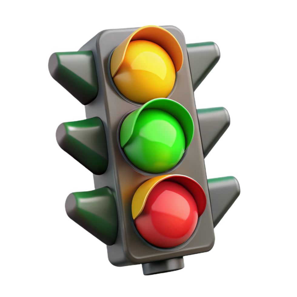 dazzling signature Traffic light NO BACKGROUND with Transparent Background. png