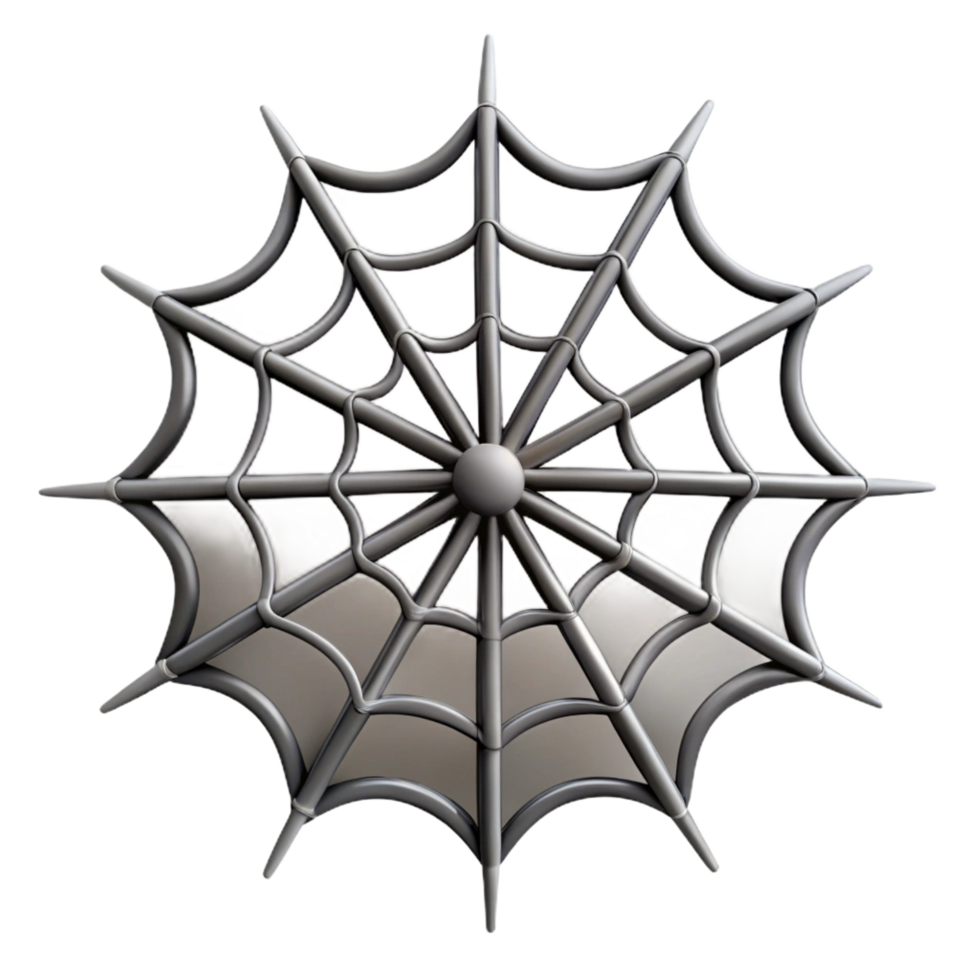 captivating distinctive Spider web NO BACKGROUND with Transparent Background. png