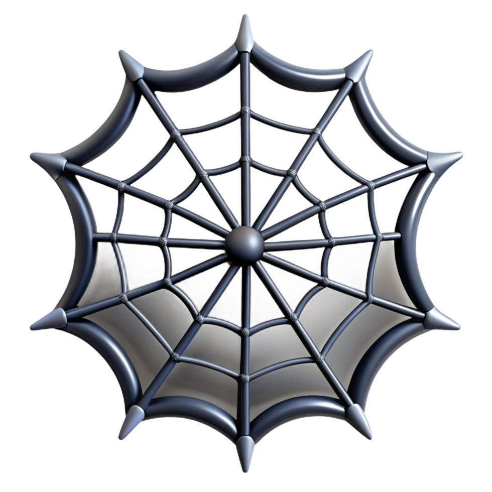 bold mesmerizing Spider web NO BACKGROUND with Transparent Background. ultra HD png