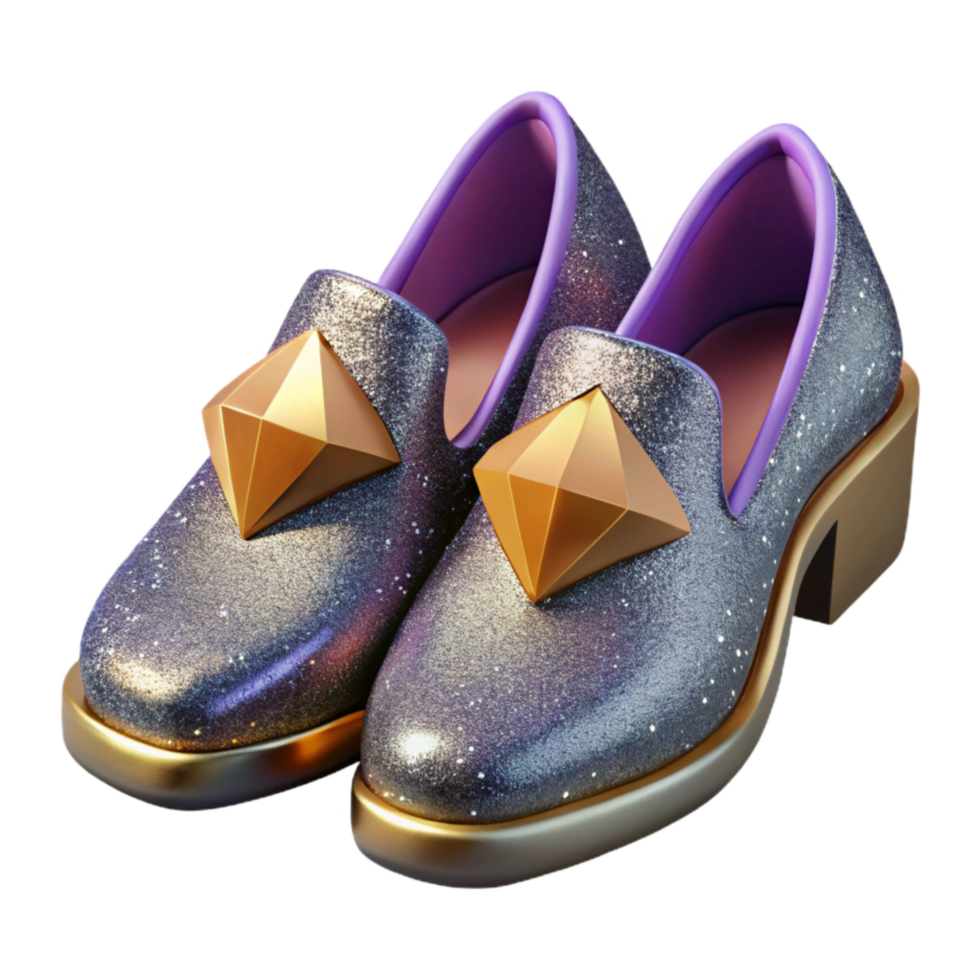 wonderful creative Shoes Pair Symmetrical Design Isolated genuine png
