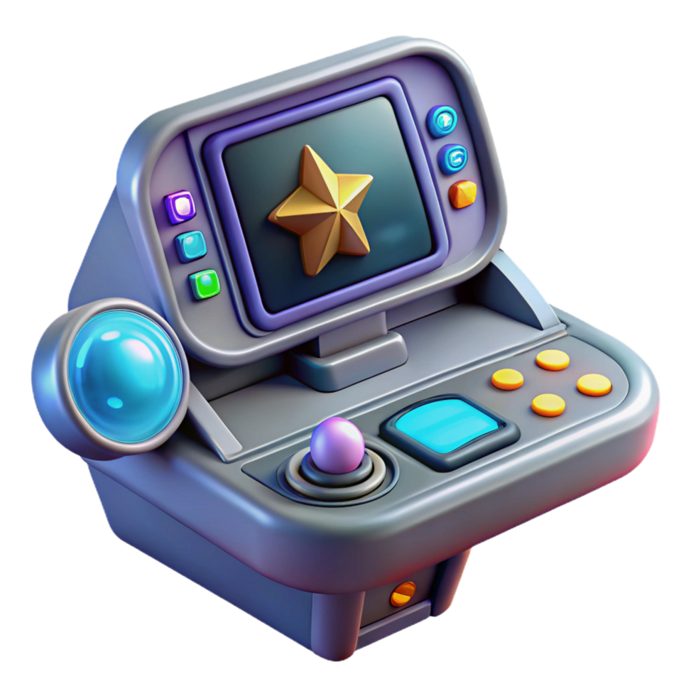 breathtaking impressionist Spaceship navigation console with holographic star map and control buttons. NO BACKGROUND with Transparent Background. perfect clarity png