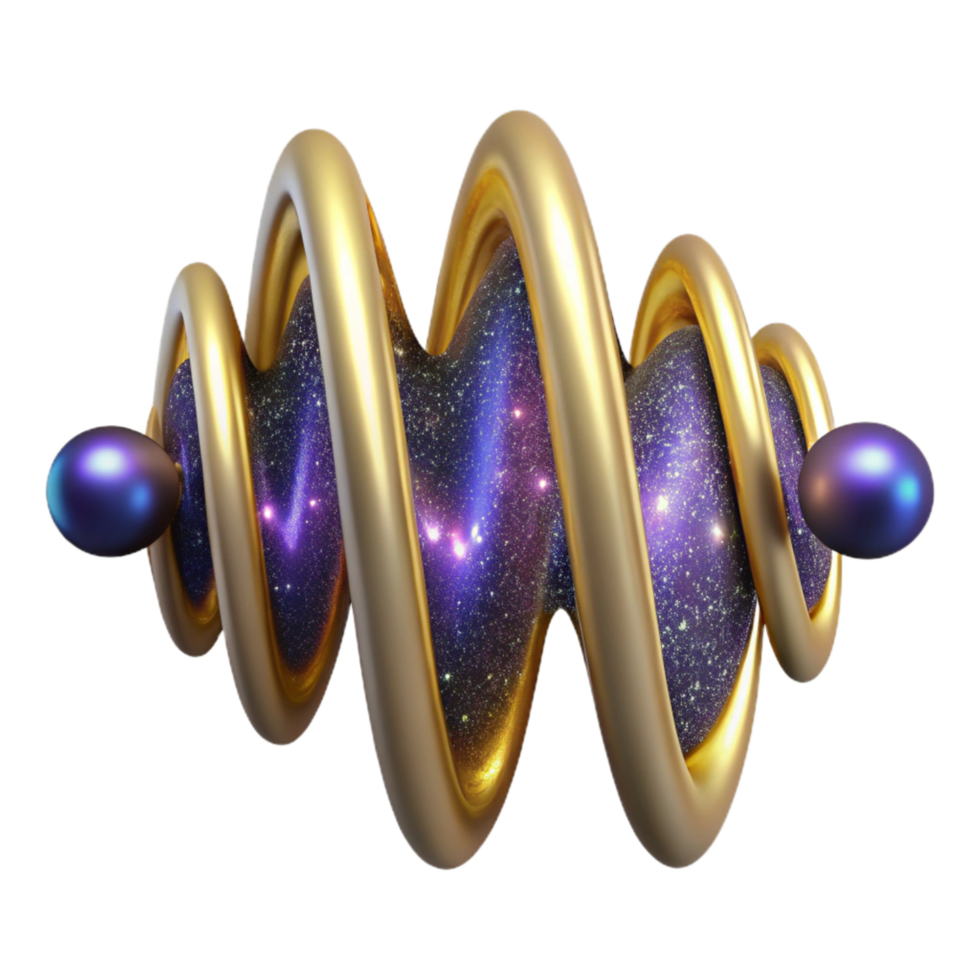extraordinary modern Sound Waves Isolated with Abstract Pattern and Gradient Colors authentic png