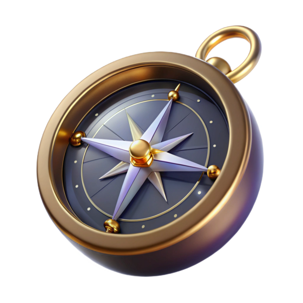 extraordinary rustic Vintage Compass Navigation Tool Transparent high quality png