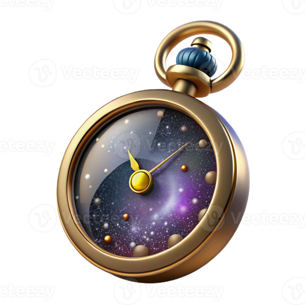 extraordinary traditional Vintage Pocket Watch Front View Transparent authentic png