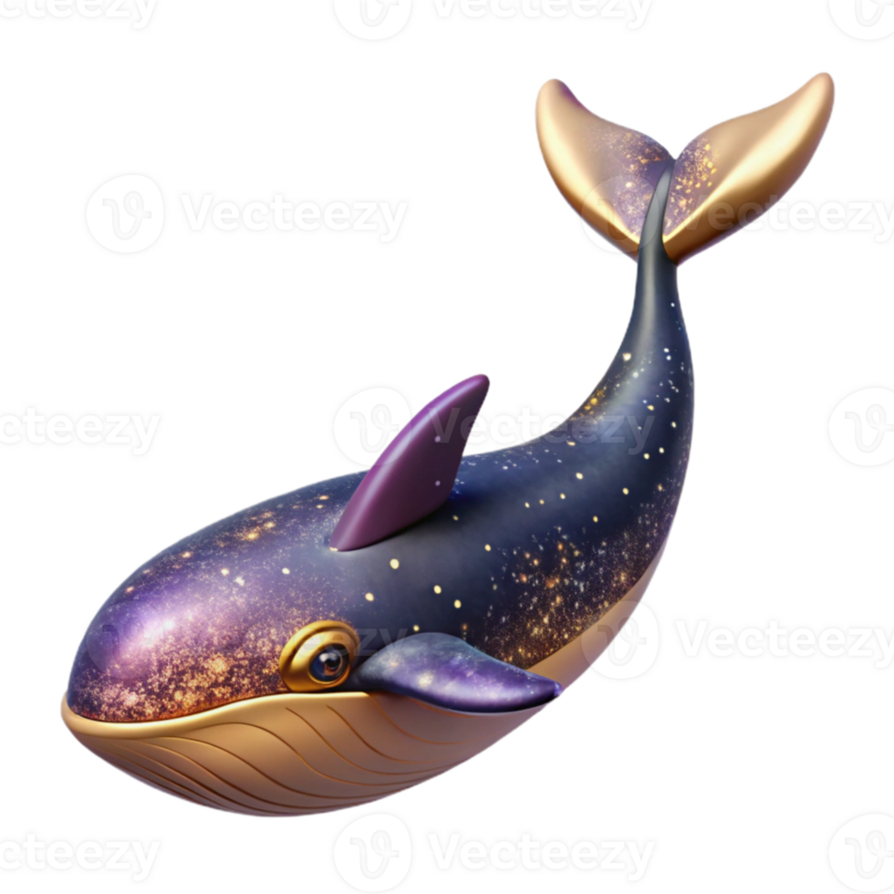 elegant traditional Whale with Tail Fin and Shadow Cutout exclusive png