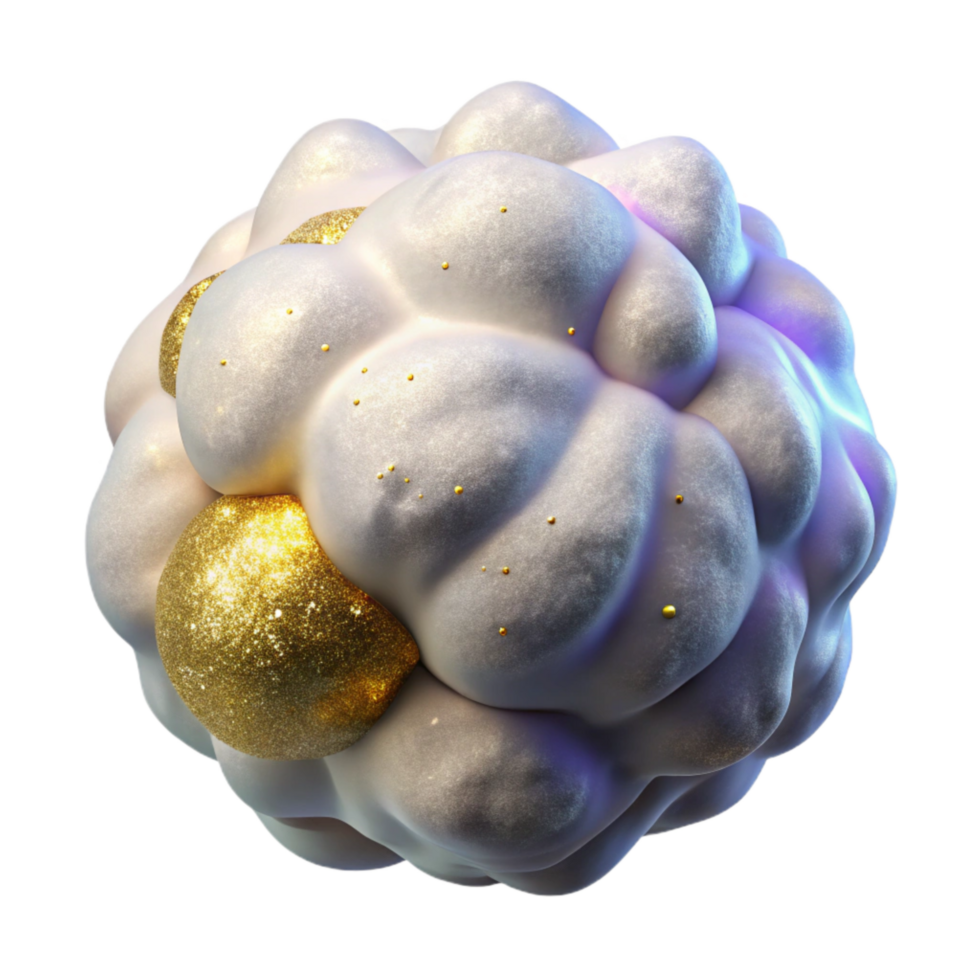 extraordinary abstract White Cotton Ball Fluffy Texture Isolated on Transparent Background high resolution png