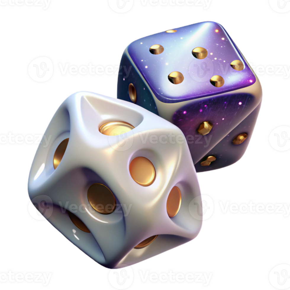 extraordinary modern White Dice Pair Cutout high quality png