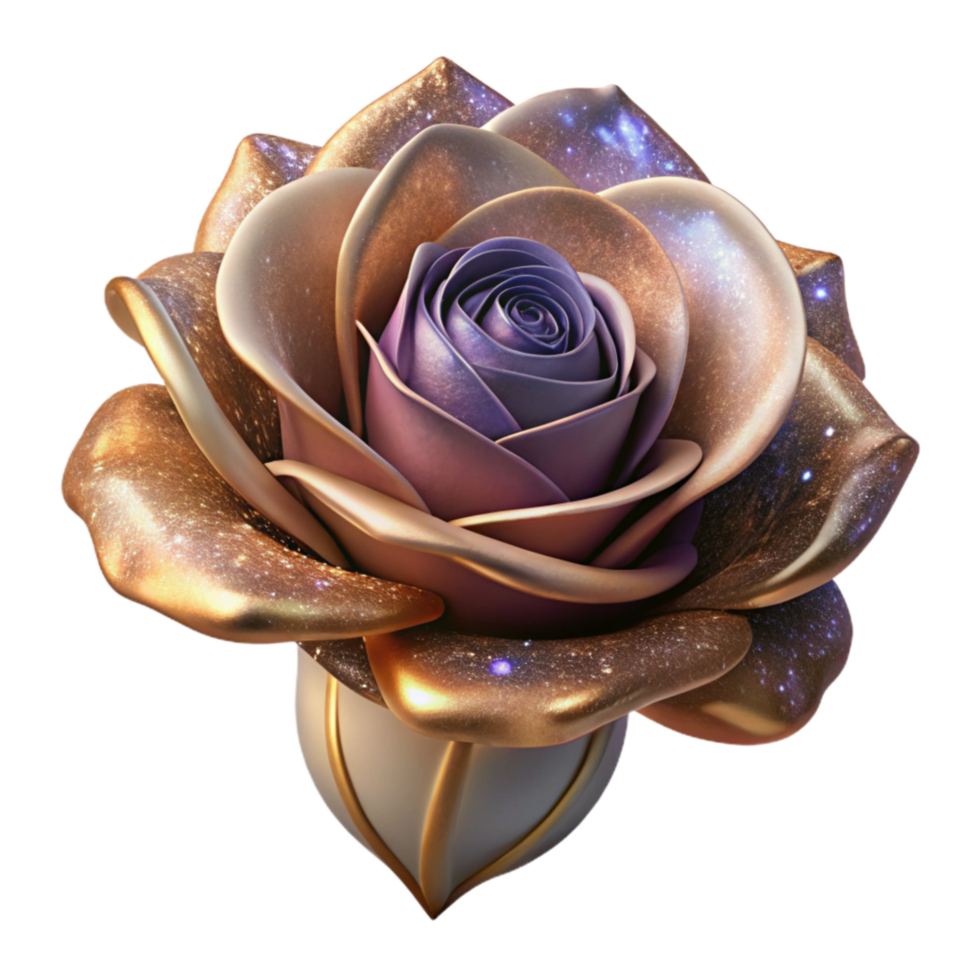 magnificent vintage Wilting Rose Representing Time Passing Isolated png